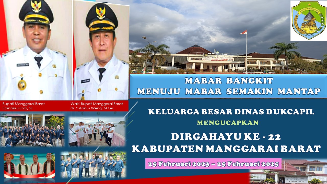 DIRGAHAYU MANGGARAI BARAT KE-22